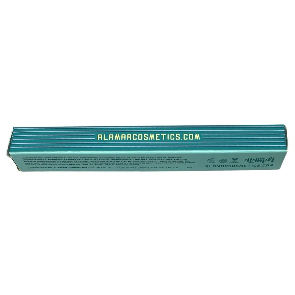ALAMAR COSMETICS Conga Liners Duo‎ in Black & Brown NIB